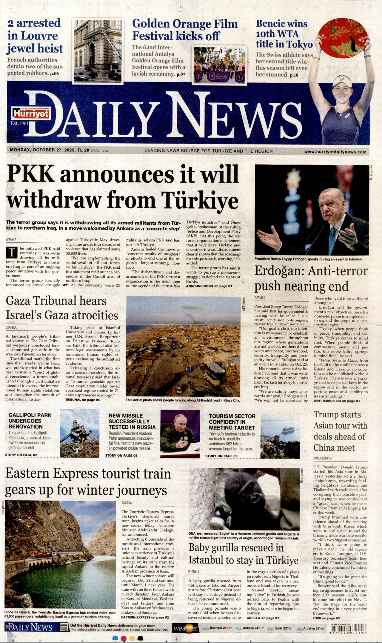 Hürri̇yet Dai̇ly News