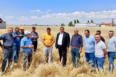 Gürer: “Toprak varsa Vatan var, üreten varsa gelecek var”     Gürer: “Tarım alanları daralıyor”