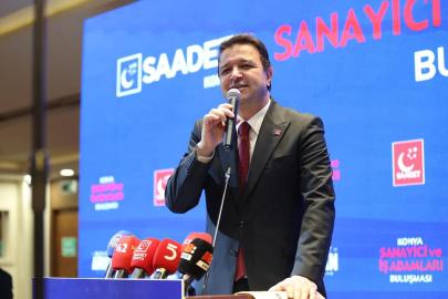 SAADET PARTİSİ GENEL BAŞKANI MAHMUT ARIKAN: “TRUMP İÇİN VAR, KONYA İÇİN YOK” “KONYA’YI KONKORDATO VE İFLASIN ŞEHRİ HALİNE GETİRDİLER”