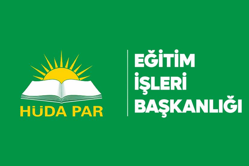 HÜDA PAR Bingöl'de "Ana Dilimi Seçiyorum" paneli düzenleyecek