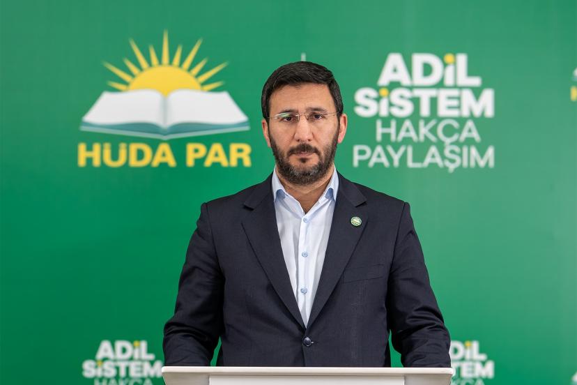 HÜDA PAR’dan İran’a yönelik saldırı hakkında açıklama: Bölge ülkeleri zorbalığa karşı dayanışma içinde hareket etmeli