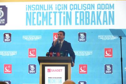 SAADET PARTİSİ GENEL BAŞKANI MAHMUT ARIKAN: “TANKLARI YENEN ÇİÇEKLER YETİŞTİRMEYİ ERBAKAN HOCAMIZDAN ÖĞRENDİK!”