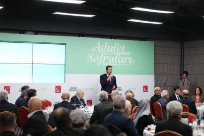 SAADET PARTİSİ GENEL BAŞKANI MAHMUTARIKAN İFTARDA EMEKLİLERLE BULUŞTU: “EMEKLİ İKRAMİYESİ EN AZ BİR MAAŞ OLMALI” “EMEKLİ KART İLE TEMEL GIDADA İADE MEKANİZMASI” “BÜYÜME RAKAMLARI EMEKLİNİN CEBİNE YANSIMALI”