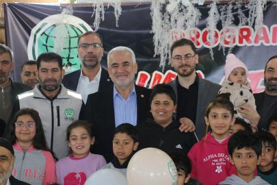 HÜDA PAR Genel Başkanı Yapıcıoğlu Şanlıurfa'da yetimlerle iftarda buluştu: Yetimler Allah’ın topluma emanetidir