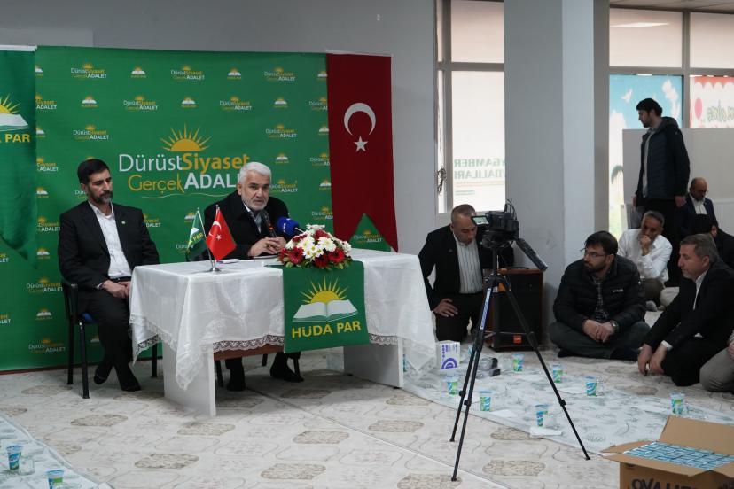 HÜDA PAR Genel Başkanı Yapıcıoğlu Trump’a cevap verdi: Kürtler senin kara gücün değildir!