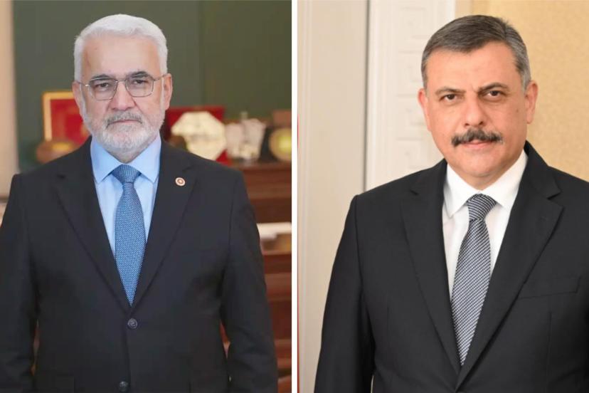 HÜDA PAR Genel Başkanı Yapıcıoğlu'ndan İçişleri Bakanı Çiftçi'ye taziye telefonu