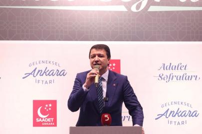 SAADET PARTİSİ GENEL BAŞKANI MAHMUT ARIKAN: “BÖLGE ATEŞE ATILIYOR, TÜRKİYE TARİHİ BİR SORUMLULUKLA KARŞI KARŞIYA”