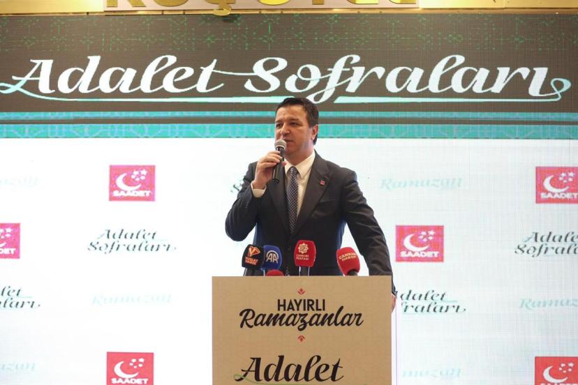 SAADET PARTİSİ GENEL BAŞKANI MAHMUT ARIKAN: “KADINLARA ÖZGÜRLÜK DİYEREK KIZ ÇOCUKLARINI KATLETTİLER”