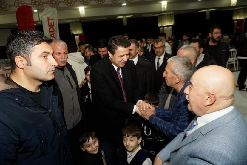 SAADET PARTİSİ GENEL BAŞKANI MAHMUT ARIKAN KAYSERİ’DE BAYRAMLAŞMA PROGRAMINA KATILDI