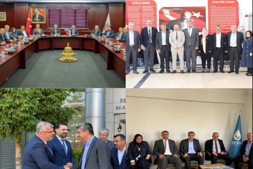 DEVA Partili Ekmen, Gaziantep’te saha ziyaretleri gerçekleştirdi