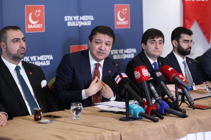 SAADET PARTİSİ GENEL BAŞKANI MAHMUT ARIKAN: “BALİSTİK FÜZE ÜRETMEK NE KADAR ÖNEMLİYSE TARIMA VE HAYVANCILIĞA DESTEK VERMEK DE O KADAR ÖNEMLİDİR”