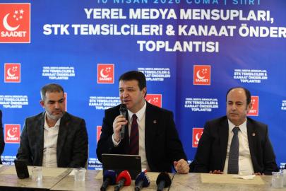 SAADET PARTİSİ GENEL BAŞKANI MAHMUT ARIKAN’DAN İKTİDARA ADALET TEPKİSİ: “2 MİLYON 388 BİN, 61’DEN BÜYÜKTÜR; BU YEREL OTOKRASİDİR” “7 YIL BEKLEYİP ŞAFAK OPERASYONU YAPTILAR” “ELAZIĞ BELEDİYESİ DOSYASI İKİ YILDIR SAVCININ MASASINDA”