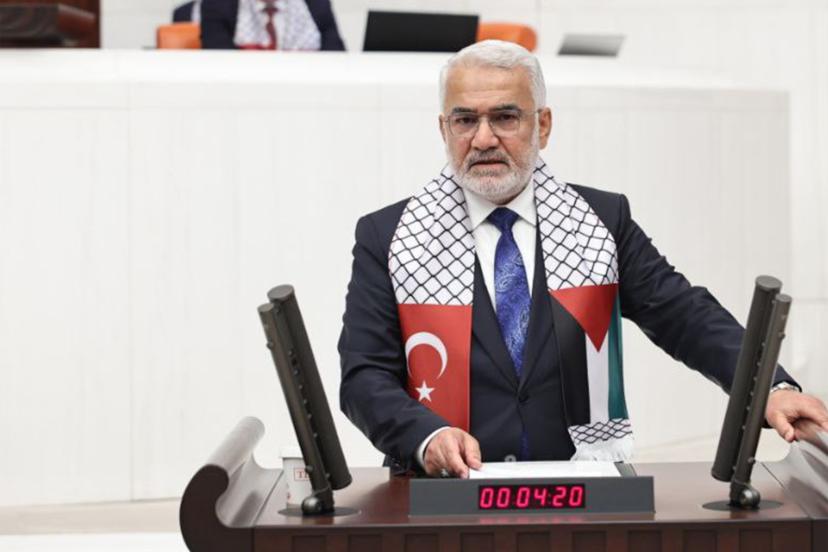 HÜDA PAR Lideri Yapıcıoğlu: Sumud'u korumak, siyonist korsanlardan hesap sormakla olur