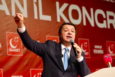 SAADET PARTİSİ GENEL BAŞKANI MAHMUT ARIKAN: “%100 YERLİ DEDİĞİMİZ JETİN MOTORUNU NEDEN TRUMP HEDİYE EDİYOR?”