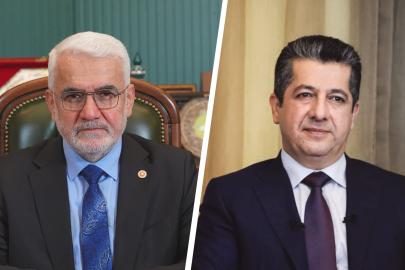 HÜDA PAR Genel Başkanı Yapıcıoğlu'ndan Barzani'ye 'geçmiş olsun' mesajı