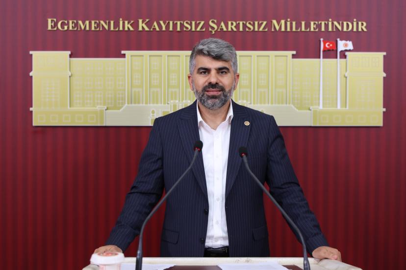 HÜDA PAR Milletvekili Dinç'ten Meclis'te 'kışlasız bedelli askerlik' çağrısı