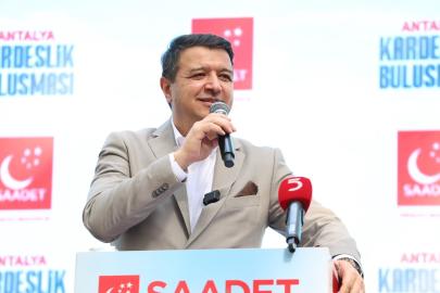 SAADET PARTİSİ GENEL BAŞKANI MAHMUT ARIKAN: “ARTIK MİLLETİN GÖZÜNÜN İÇİNE BAKA BAKA YAPIYORLAR” “İKTİDARIN ATILAN HER ADIMDAN HABERİ VAR” “DEVLETE KARŞI GÜVENİ BİTİRDİLER”